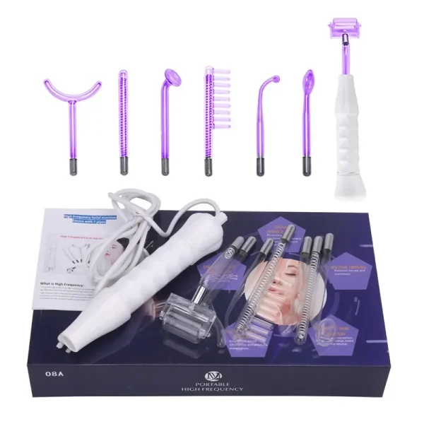 7in1 High Frequency Electrode Wand