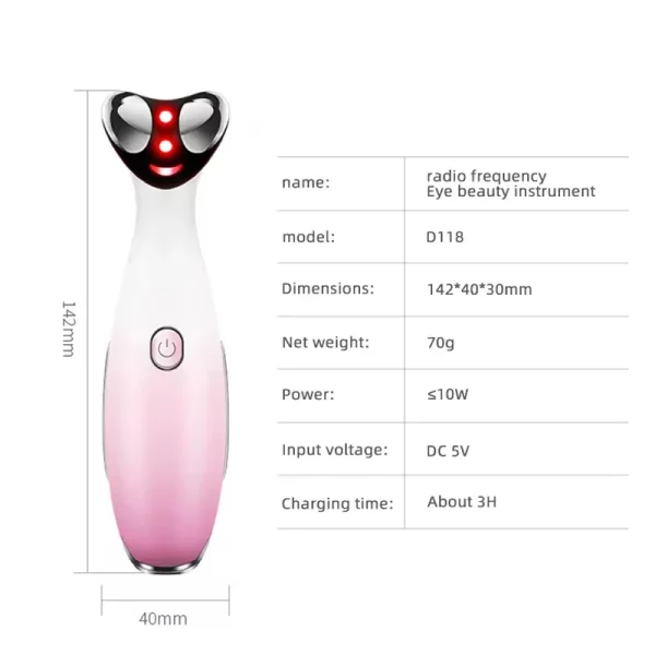 Warm Heat Theray Beauty Tool Eye Lift Device - Image 4