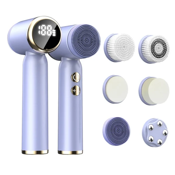 Silicone Facial Cleansing Brush Waterproof Face Cleaner