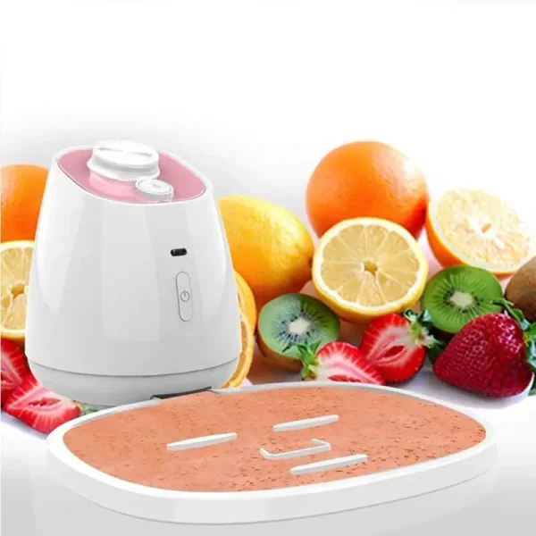 Fruit and vegetable mask machine